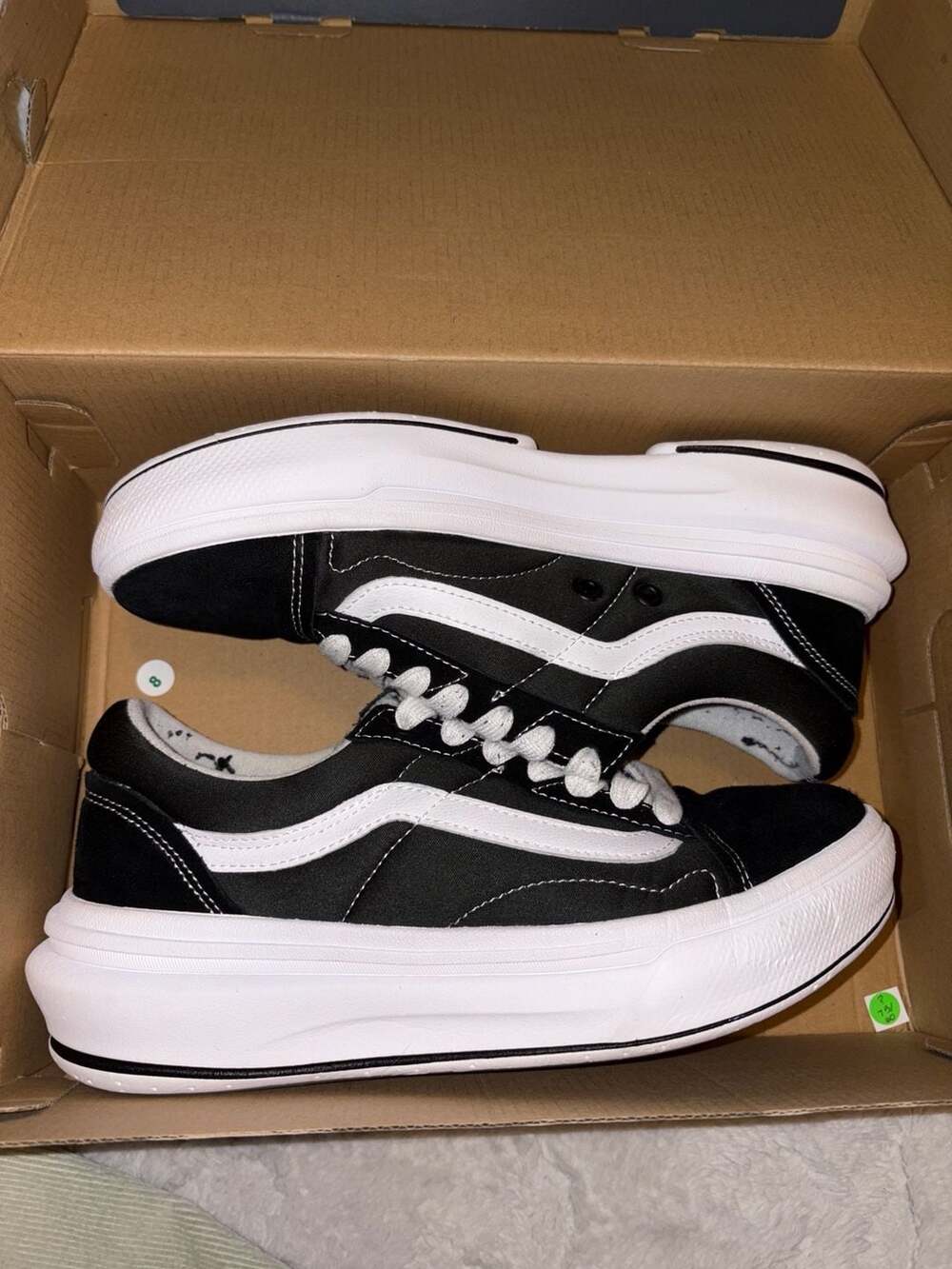 Vans Old Skool Overt CC ComfyCush Black/White Sneakers